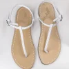 Syrenia Capri Sandals Classic Sandals – Basic Line^Anacapri Python Sandals White