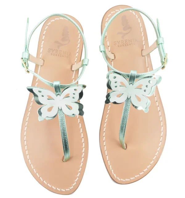 Syrenia Capri Sandals Spring Collection^Butterfly Sandals – Sage