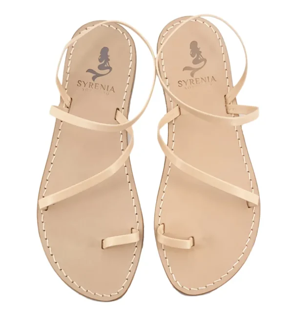 Syrenia Capri Sandals Classic Sandals – Basic Line^Delia Sandals Leather Natural