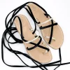 Syrenia Capri Sandals Gladiator Sandals | Velvet Collection^Jeranto Gladiator Sandals Black Velvet and Gold Braid