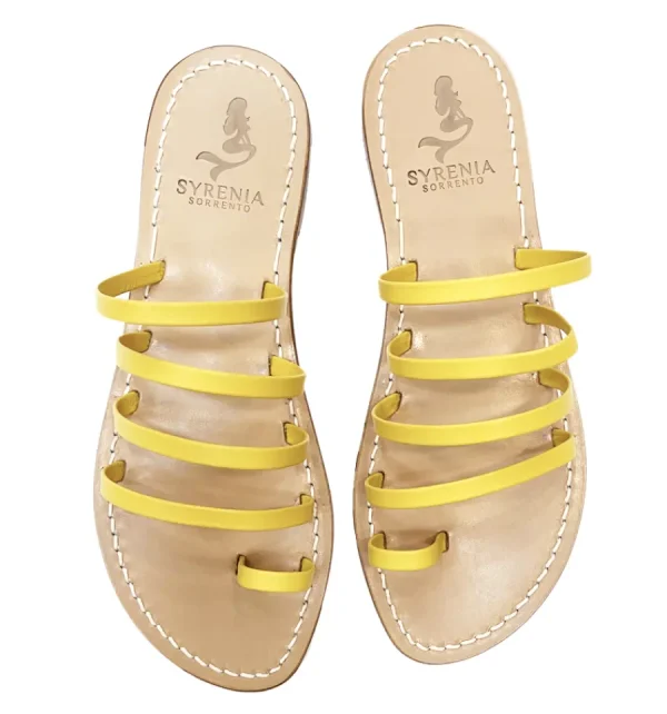 Syrenia Capri Sandals Classic Sandals – Basic Line^Nerano Sandals – Yellow Leather