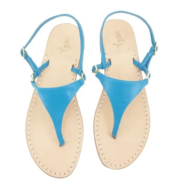 Syrenia Capri Sandals Classic Sandals – Basic Line^Positano Sandals – Turquoise Leather