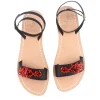 Syrenia Capri Sandals Tesori Del Mare Collection^Salerno sandals – Headband with coral