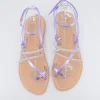 Syrenia Capri Sandals Shine Pave’ Sandals | Classic Sandals – Basic Line^Sandals Jeranto Lilac Shine Borealis